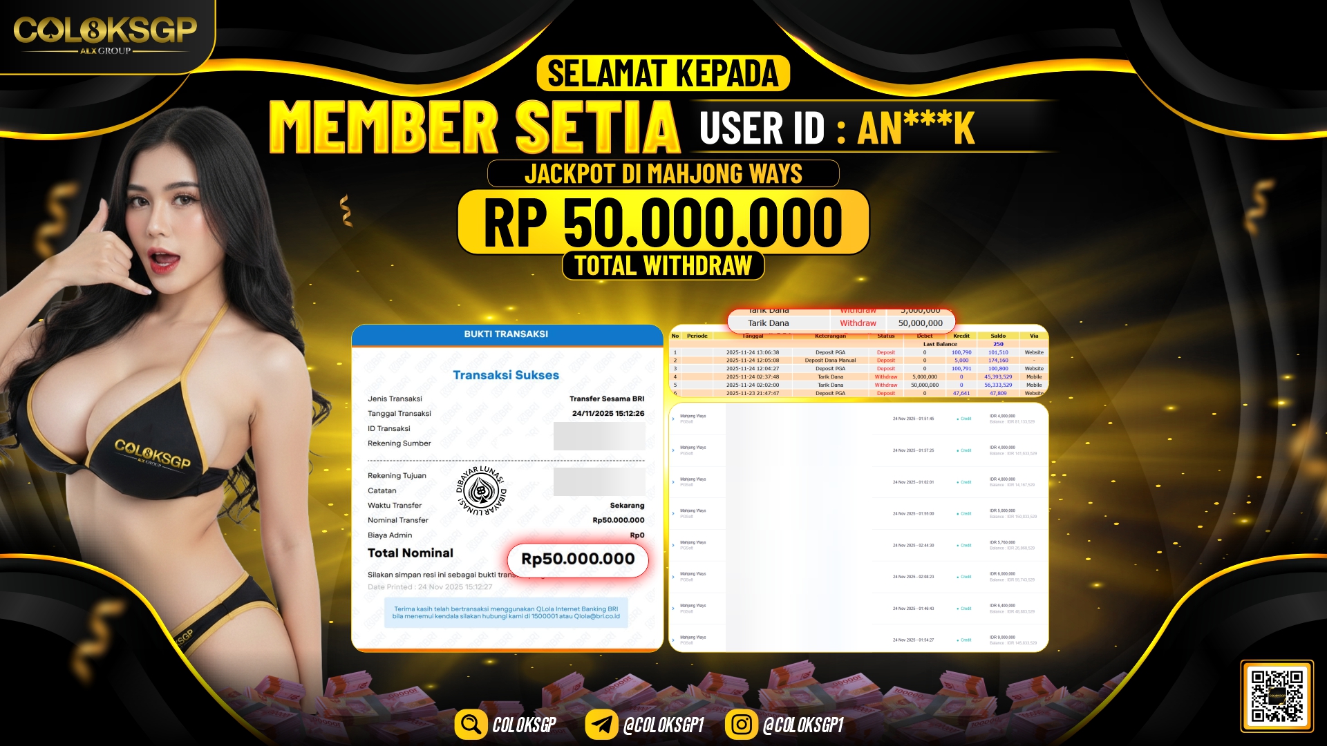 COLOKSGP JACKPOT MAHJONG WAYS PG SOFT
