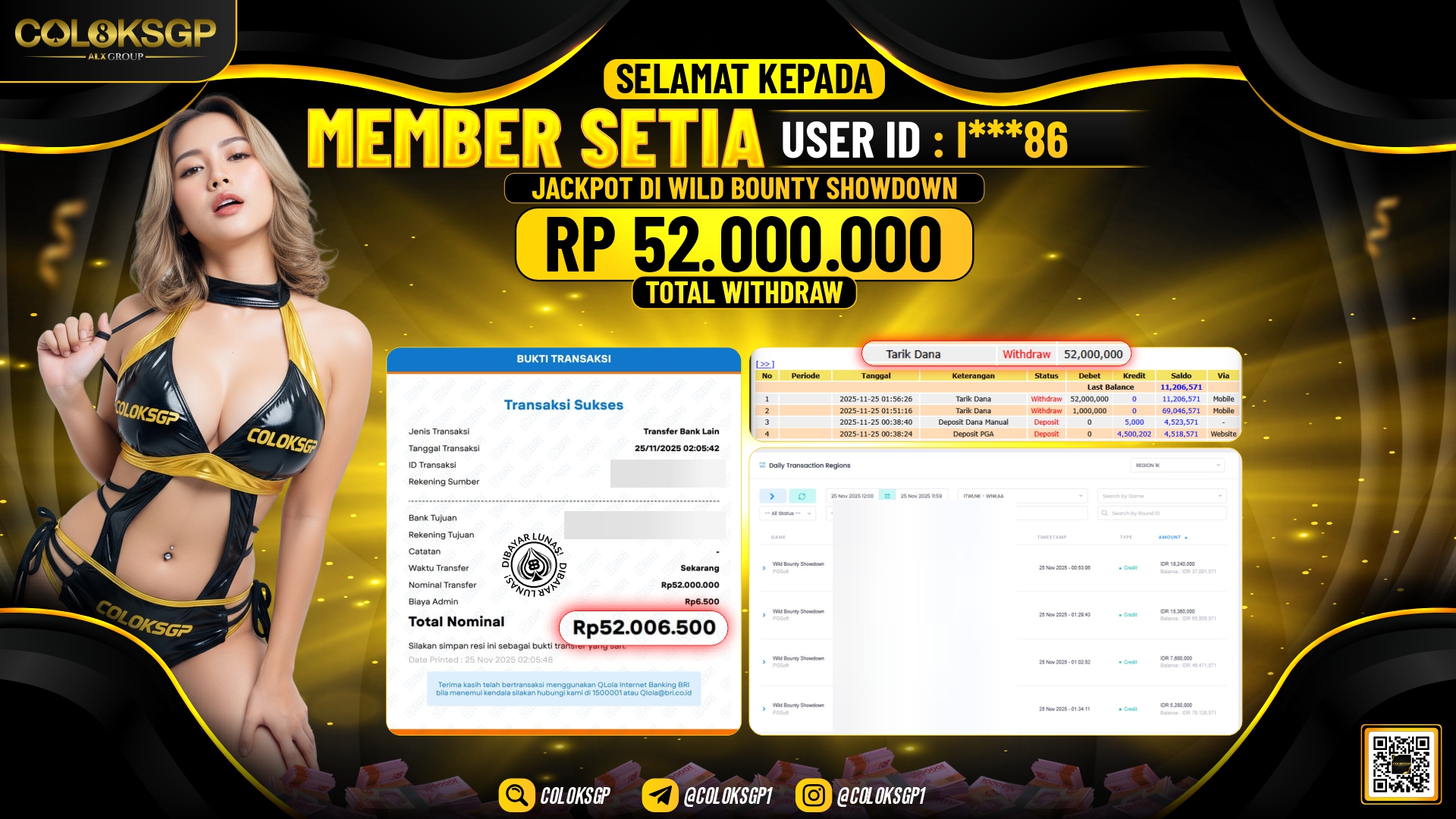 COLOKSGP JACKPOT WILD BOUNTY SHOWDOWN PG SOFT