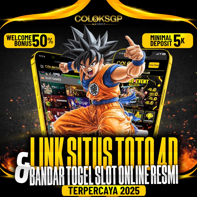 COLOKSGP ✈️ Link Situs Toto 4D & Bandar Togel Slot Online Resmi Terpercaya 2025 COLOKSGP ✈️ Link Situs Toto 4D & Bandar Togel Slot Online Resmi Terpercaya 2025