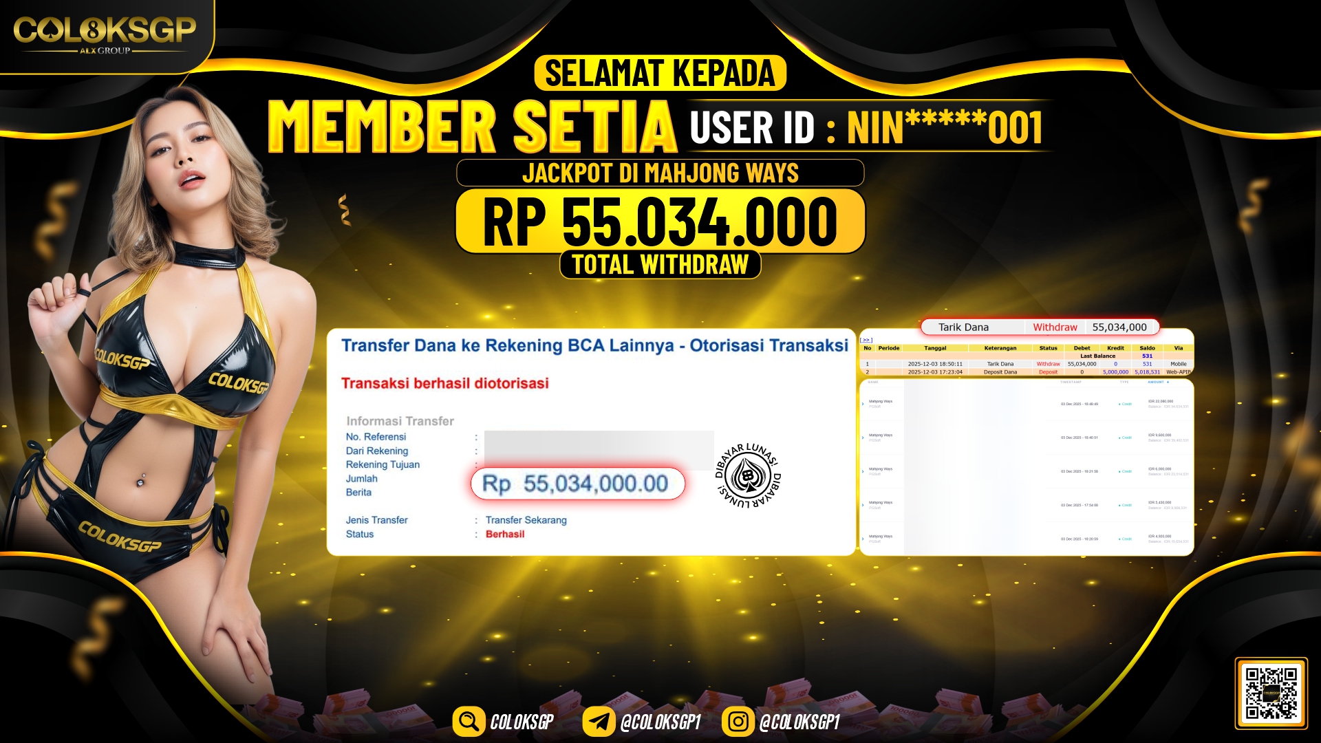 COLOKSGP JACKPOT MAHJONG WAYS PG SOFT