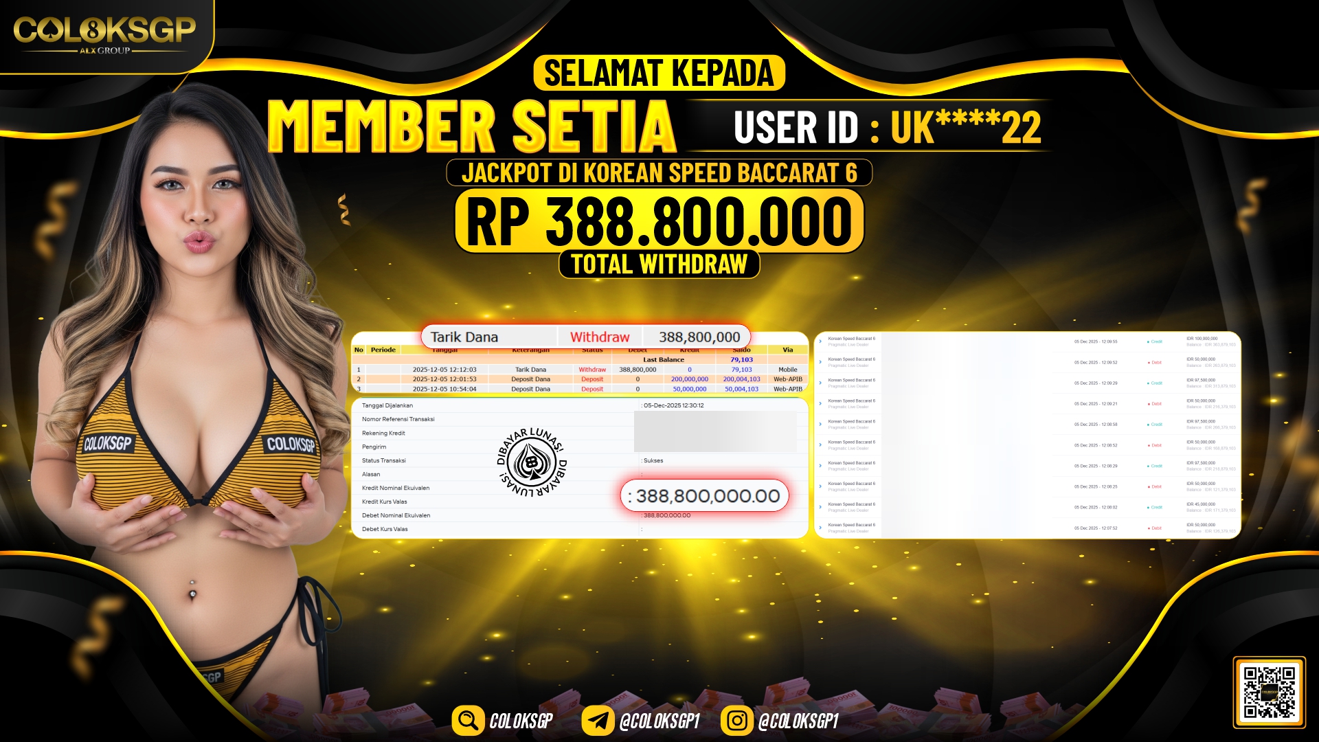 COLOKSGP JACKPOT KOREAN SPEED BACCARAT 6 PPLD