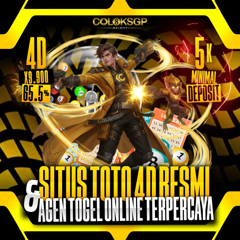 COLOKSGP - Situs Toto Togel 4D Resmi & Agen Togel Online Terpercaya