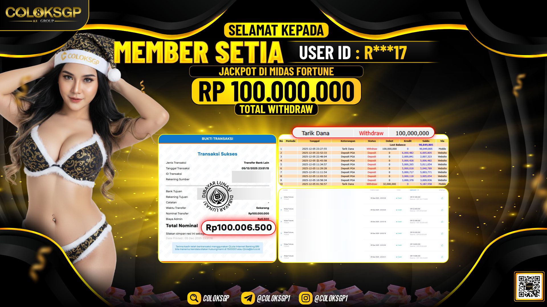 COLOKSGP JACKPOT MIDAS FORTUNE PG SOFT