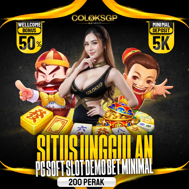 COLOKSGP # Situs Unggulan PG Soft Slot Demo Bet Minimal 200 Perak image 1