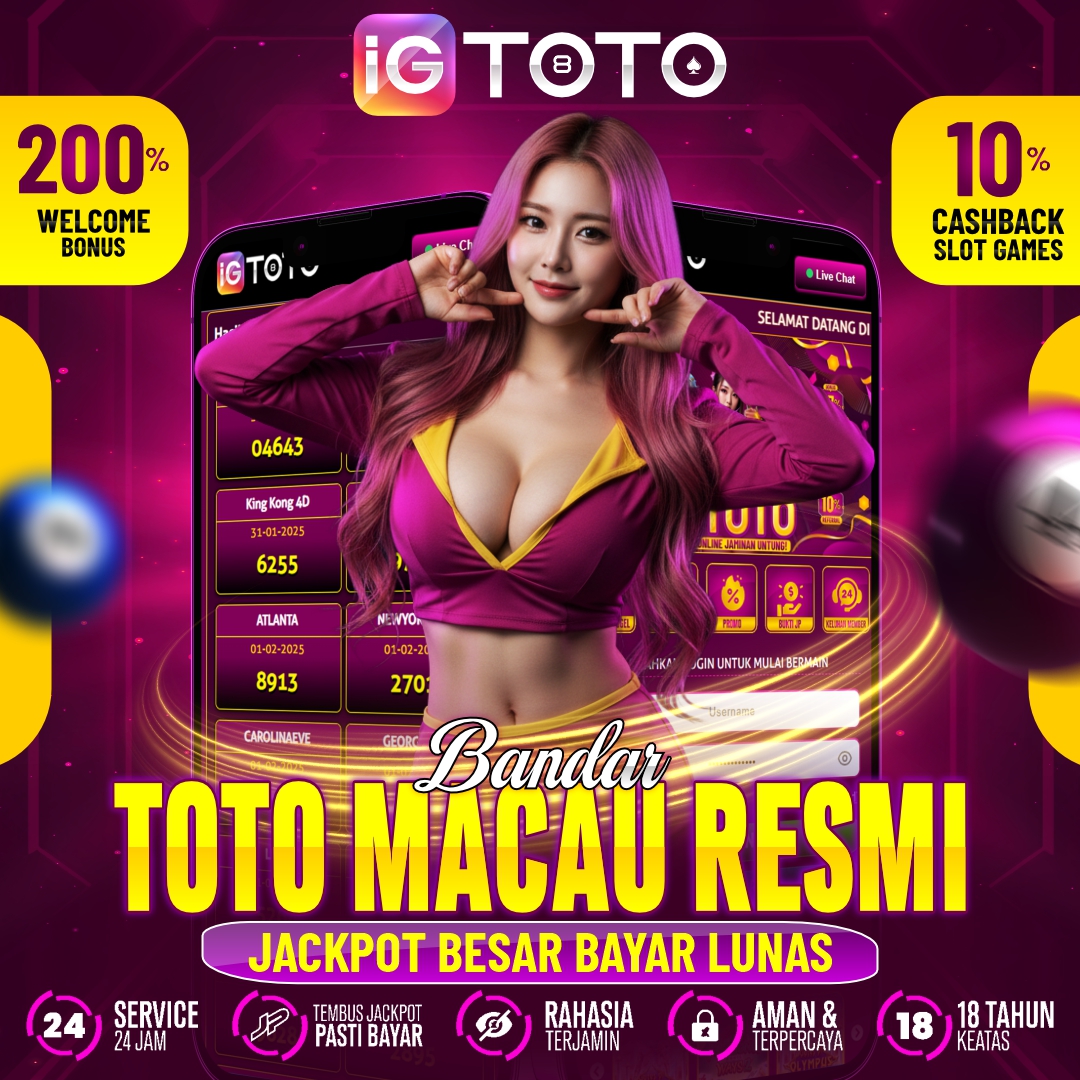 IGTOTO - Bandar Toto Macau Resmi Jackpot Besar Bayar lunas
