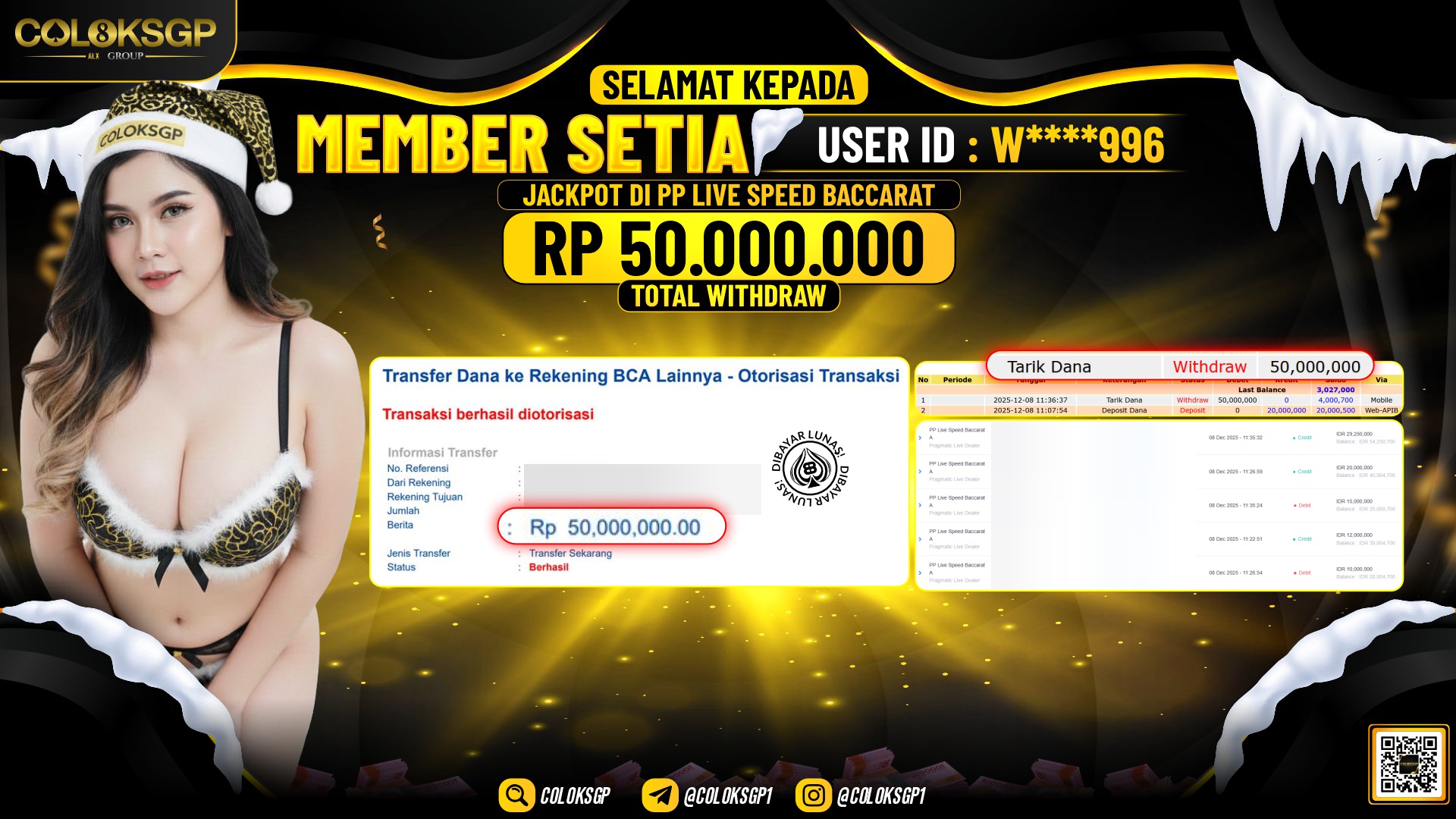 COLOKSGP JACKPOT PP LIVE SPEED BACCARAT A