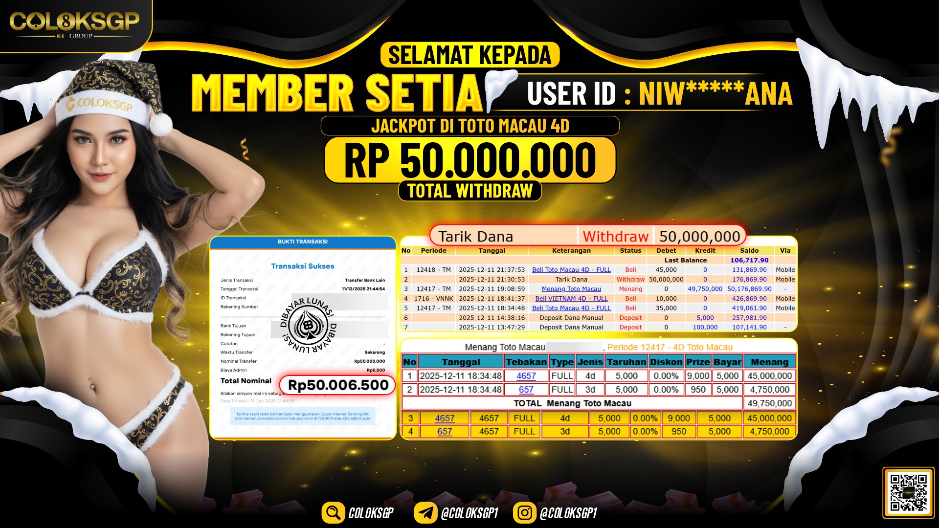 COLOKSGP JACKPOT TOTOMACAU 4D