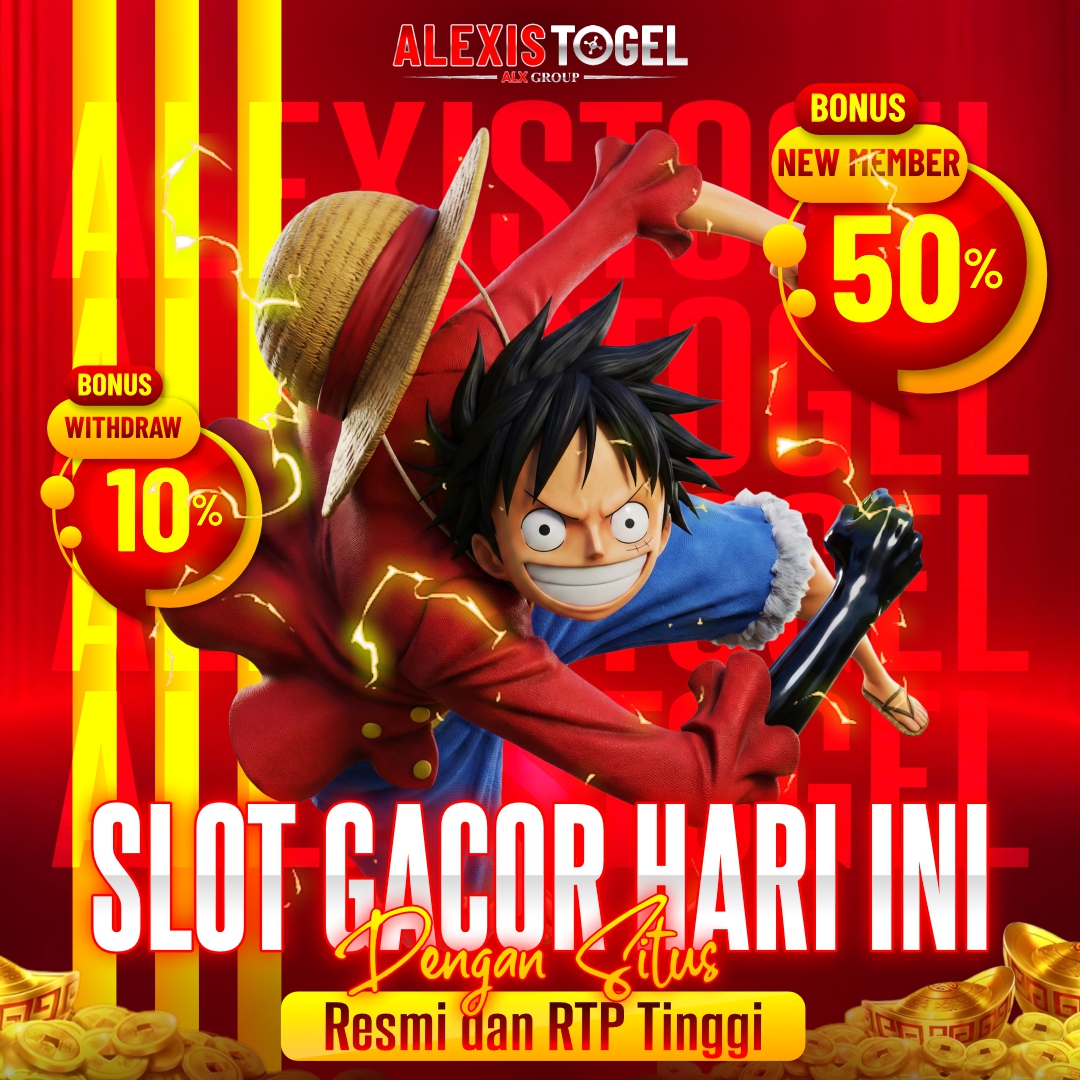 Alexistogel 🤖 Slot Gacor Hari Ini dengan Situs Resmi dan RTP Tinggi