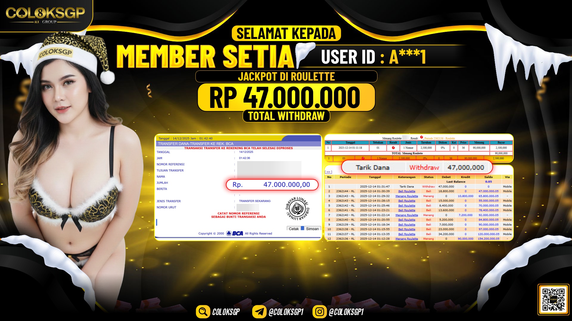 COLOKSGP JACKPOT LIVE GAMES ROULETTE