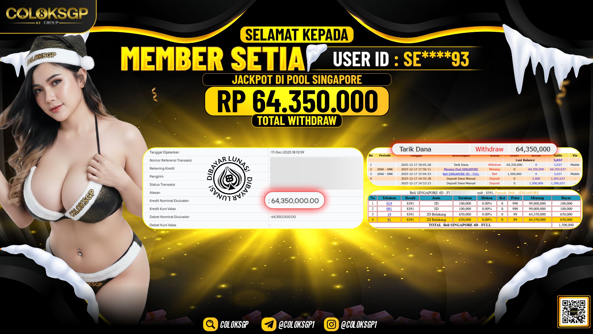 COLOKSGP JACKPOT POOLS SINGAPORE