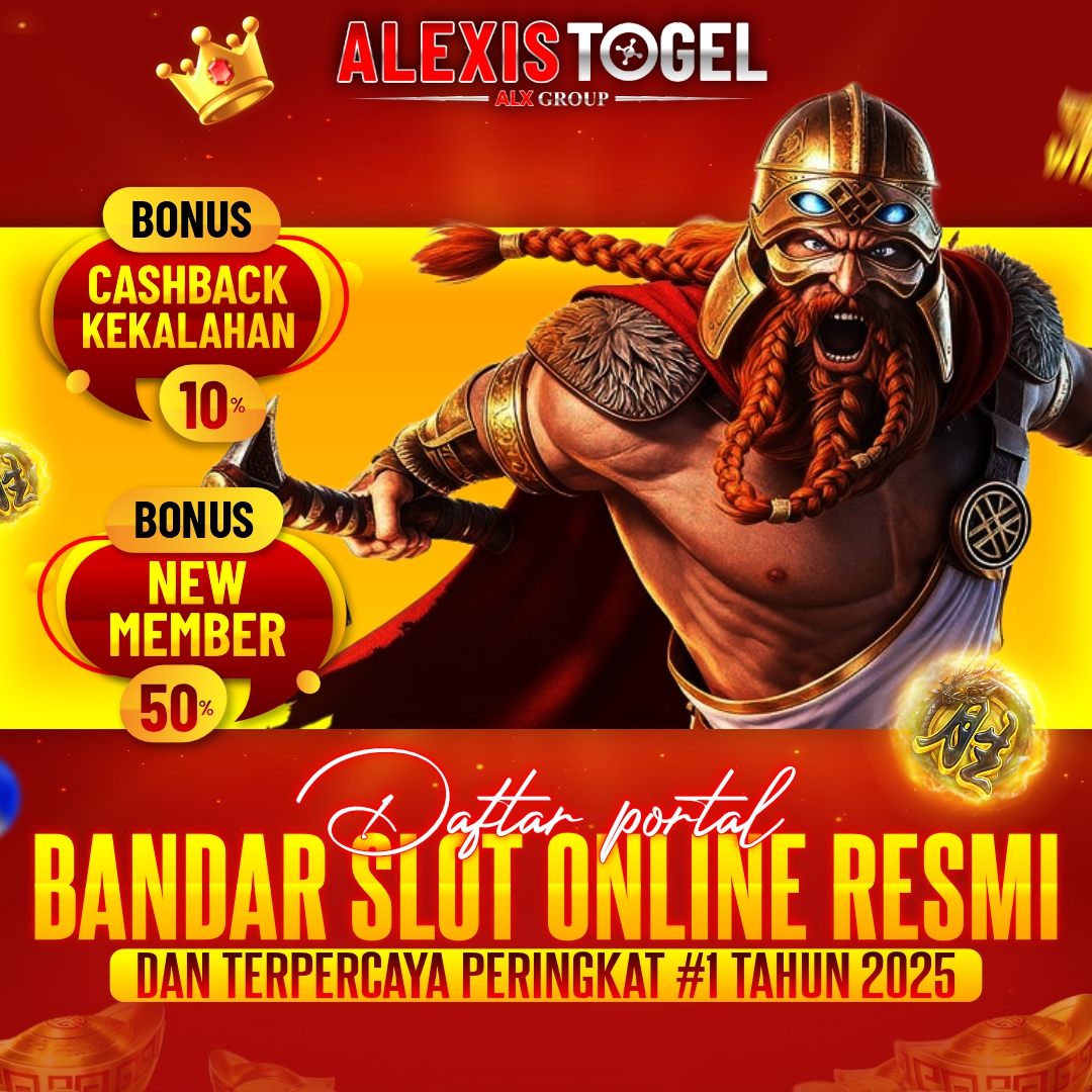 ALEXISTOGEL - Daftar Portal Bandar Slot Online Resmi & Terpercaya Peringkat #1 Tahun 2025