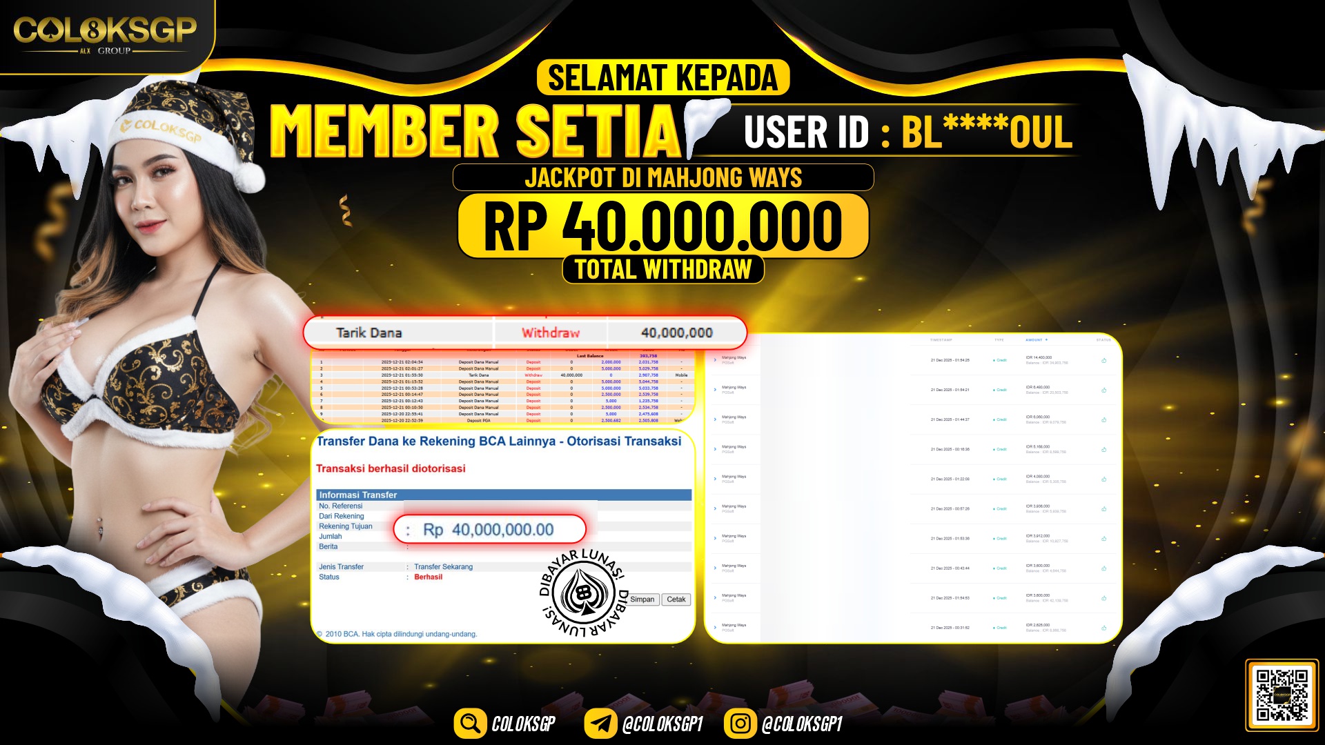 COLOKSGP JACKPOT MAHJONG WAYS PG SOFT