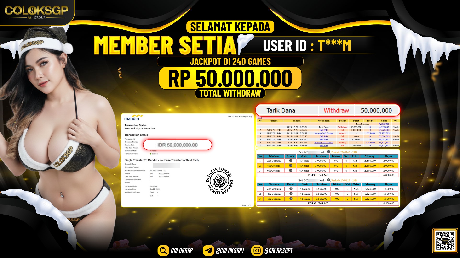 COLOKSGP JACKPOT LIVE GAMES 24D 