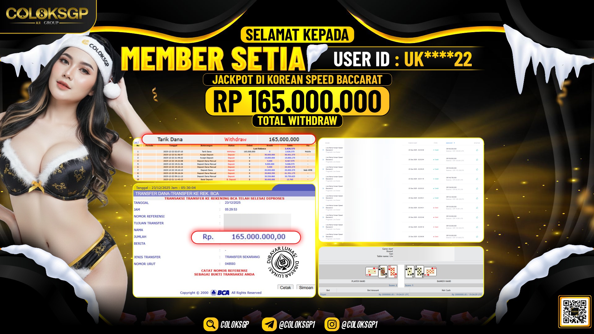 COLOKSGP JACKPOT KOREAN SPEED BACCARAT 6 PPLD