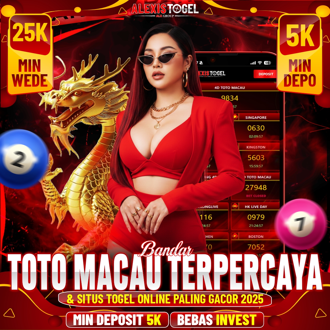 ALEXISTOGEL ⚡️ Situs Bandar Togel Online Terpercaya Toto Macau Hari Ini 2025