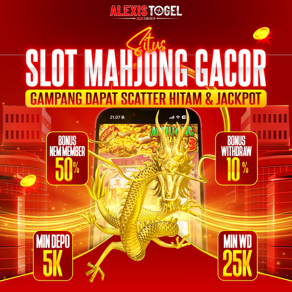 Situs Slot Mahjong Gacor Gampang Dapat Scatter Hitam & Jackpot image 1