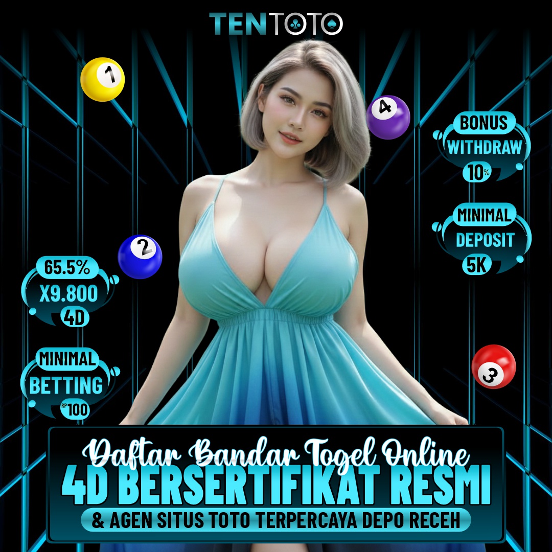 TENTOTO ⁂ Daftar Bandar Togel Online 4D Bersetifikat Resmi & Agen Situs Toto Terpercaya Depo Receh!
