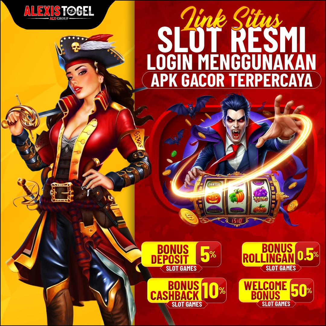 ALEXISTOGEL 🌹 Link Situs Slot Resmi Login Menggunakan APK Gacor Terpercaya