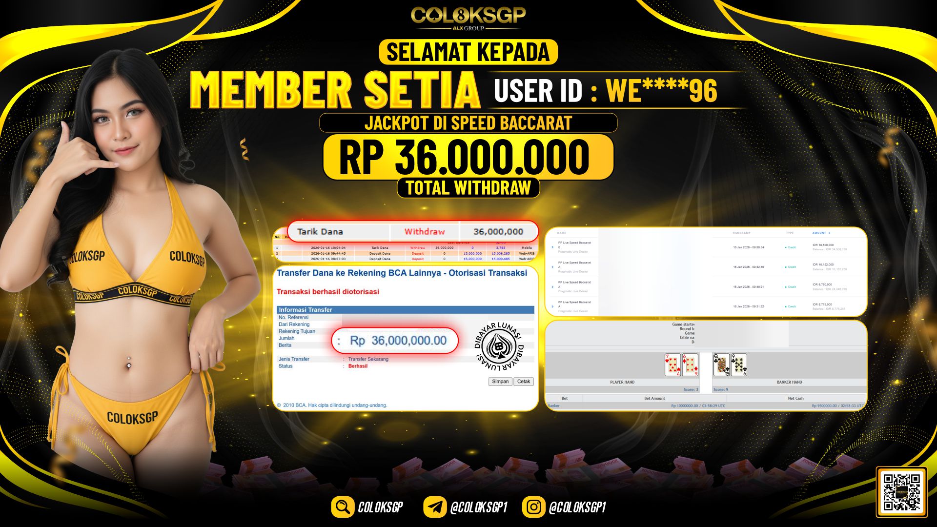 COLOKSGP SPEED BACCARAT