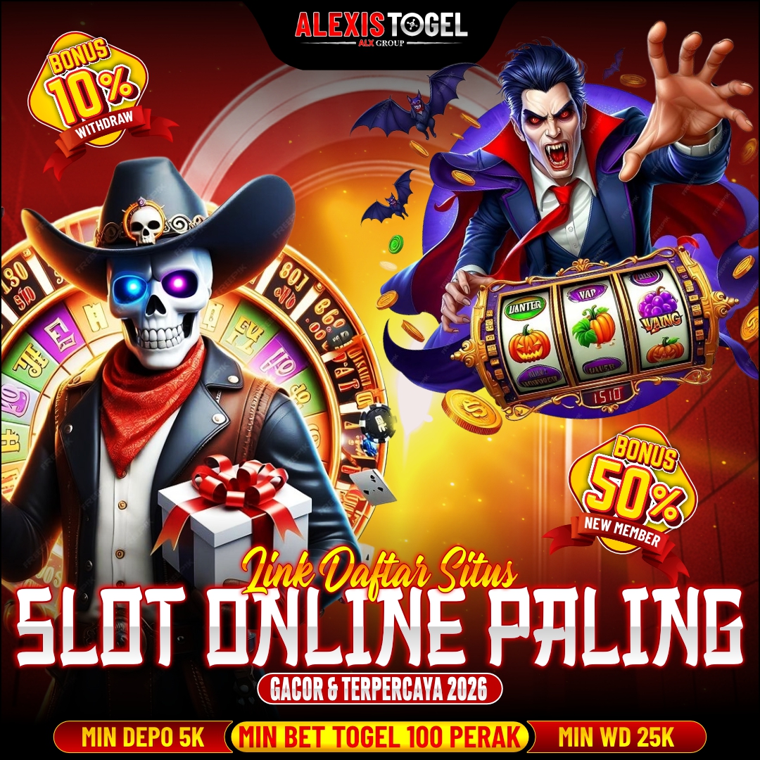 Alexistogel ⚡️ Cuan Banget! Link Daftar Situs Slot Online Paling Gacor & Terpercaya 2026