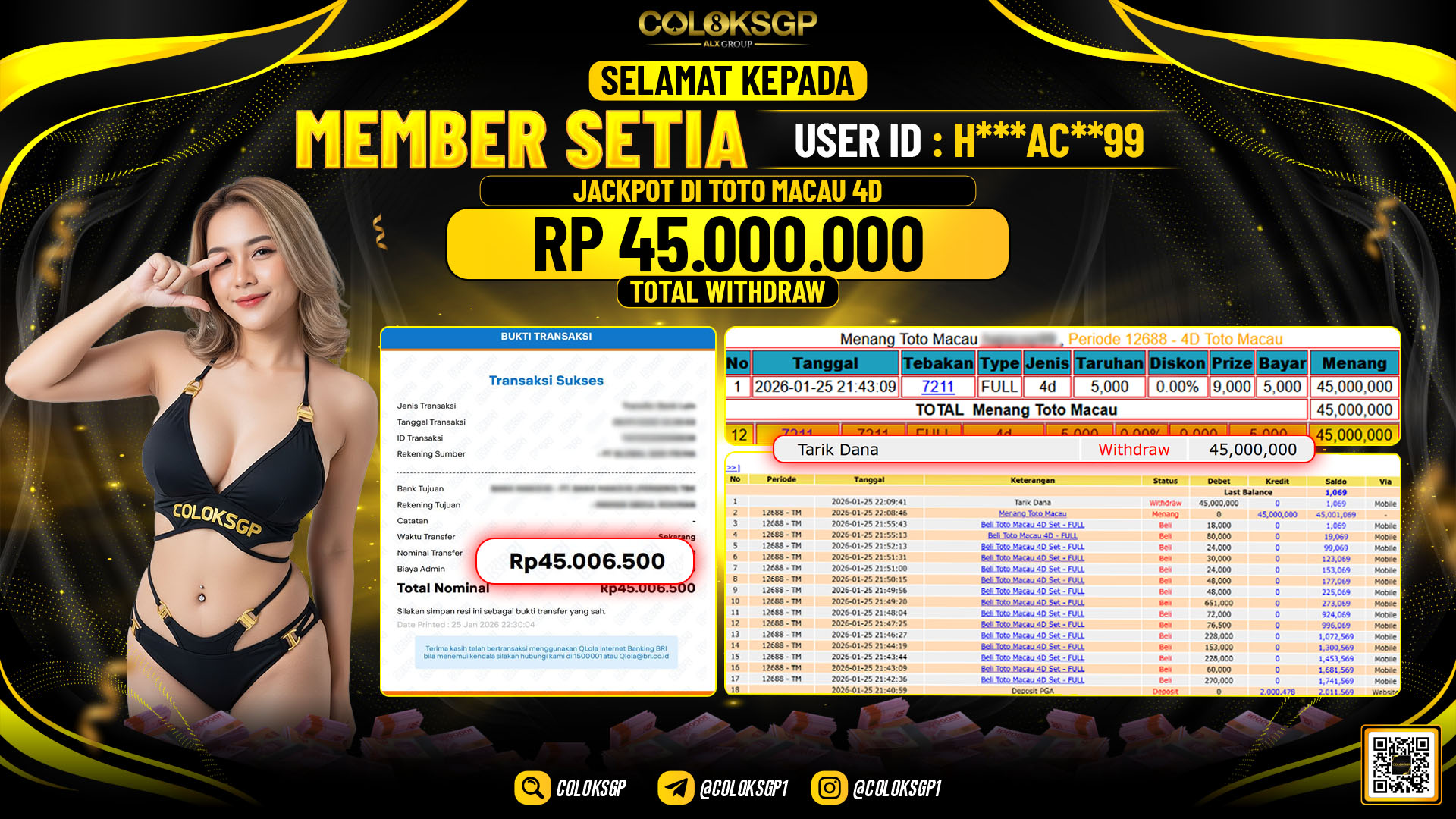 COLOKSGP JACKPOT POOLS TOTOMACAU 4D