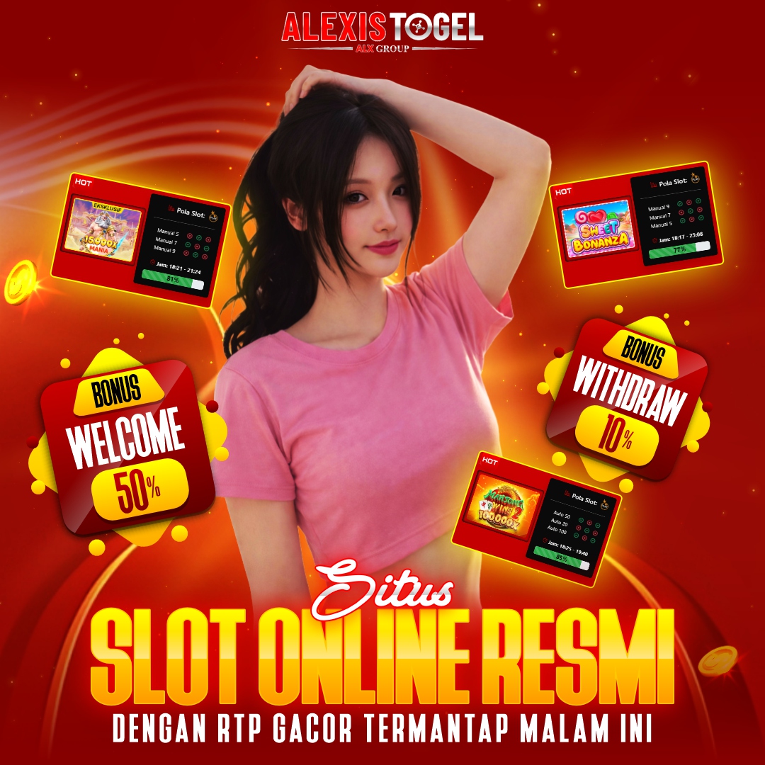 ALEXISTOGEL ⭐️ Situs Slot Online Resmi Dengan RTP Gacor Termantap Malam Ini image 1