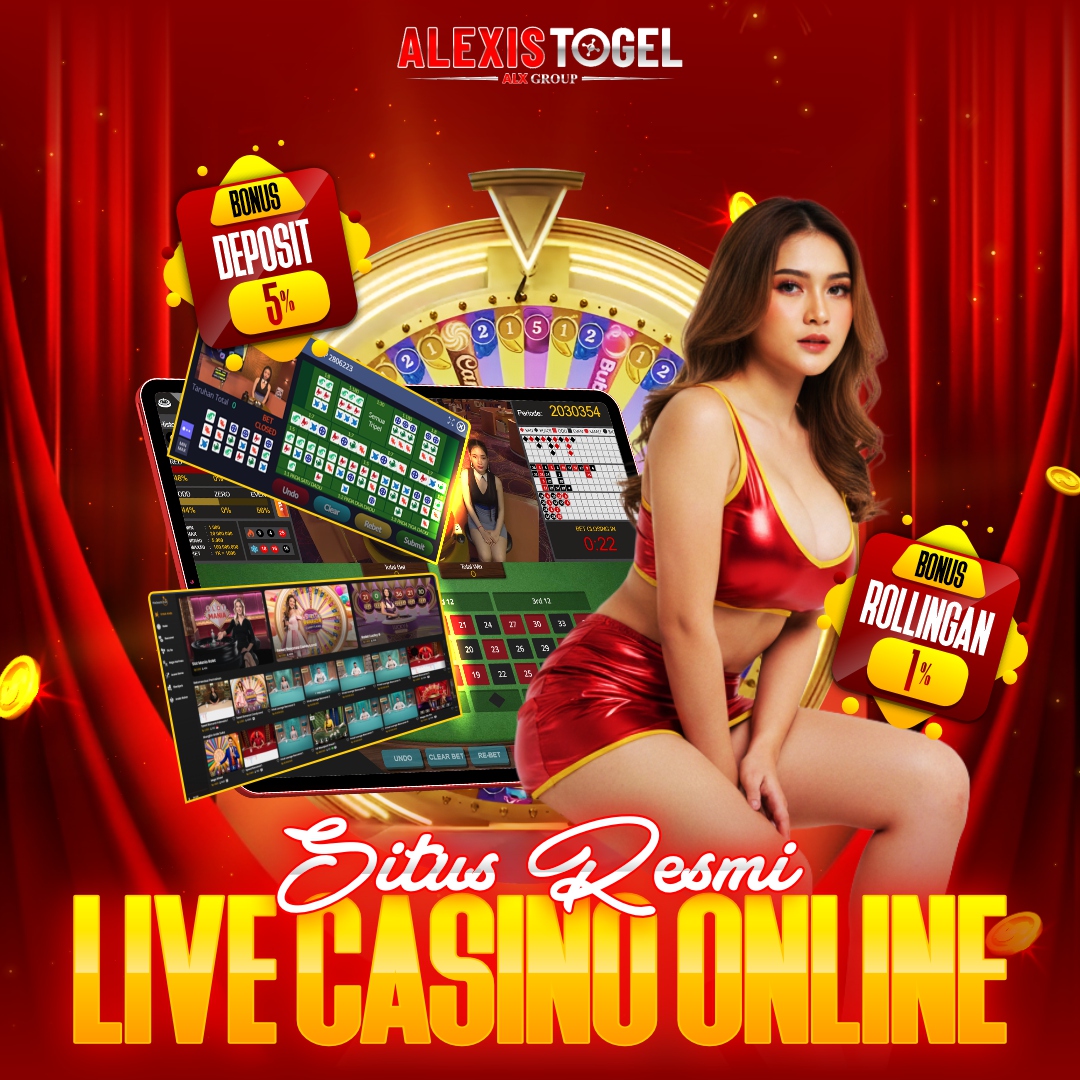 Alexistogel : Rilis! Situs Resmi Live Casino Online Terbesar Dekade Ini image 1