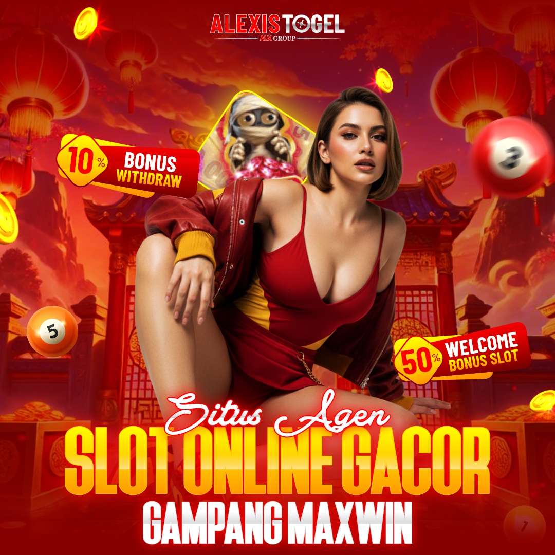 ALEXISTOGEL ✈️ Situs Agen Slot Online Gacor Gampang Maxwin! Bonus New Member 50% image 1