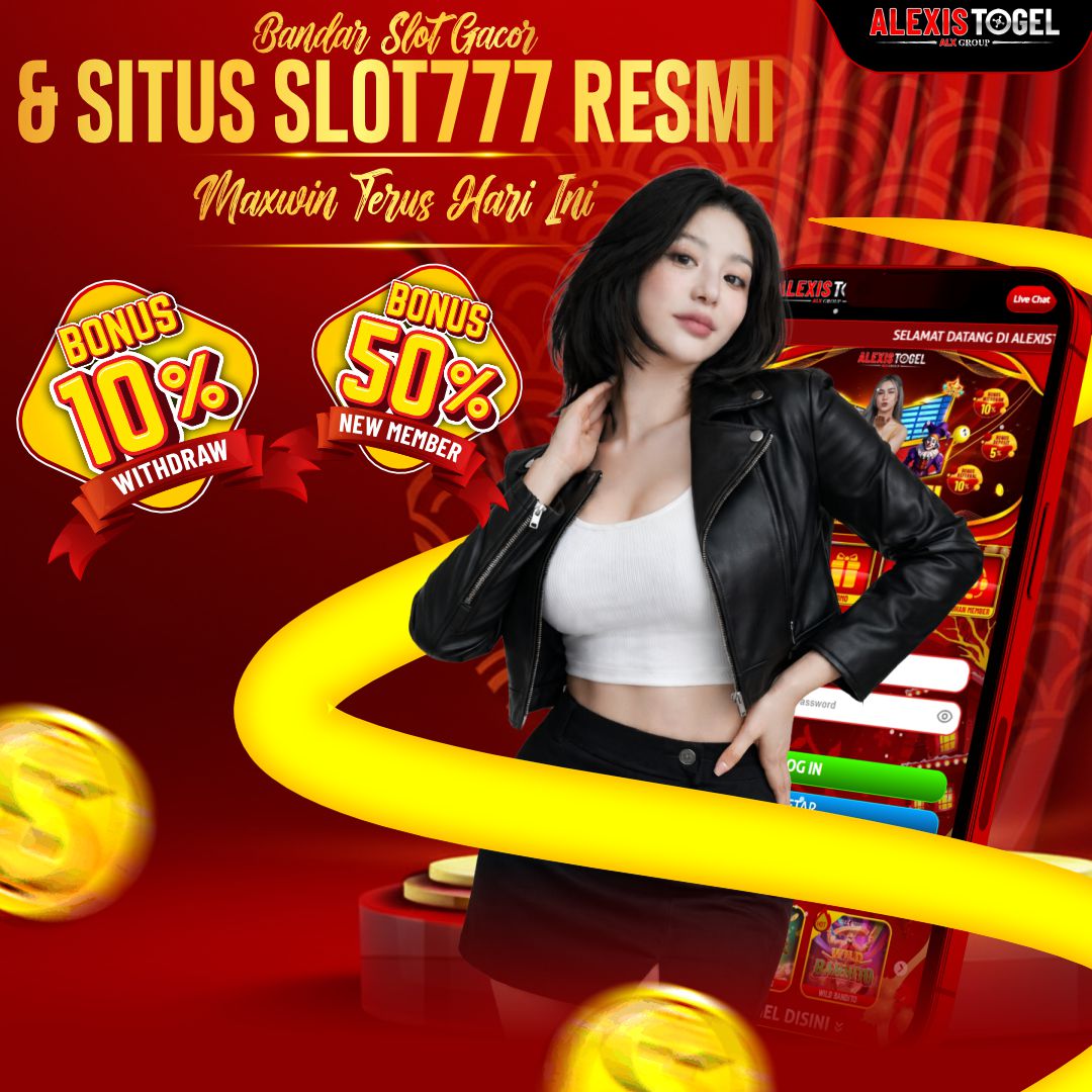 ALEXISTOGEL ⭐️ Bandar Slot Gacor & Situs Slot777 Resmi Maxwin Terus Hari Ini image 1