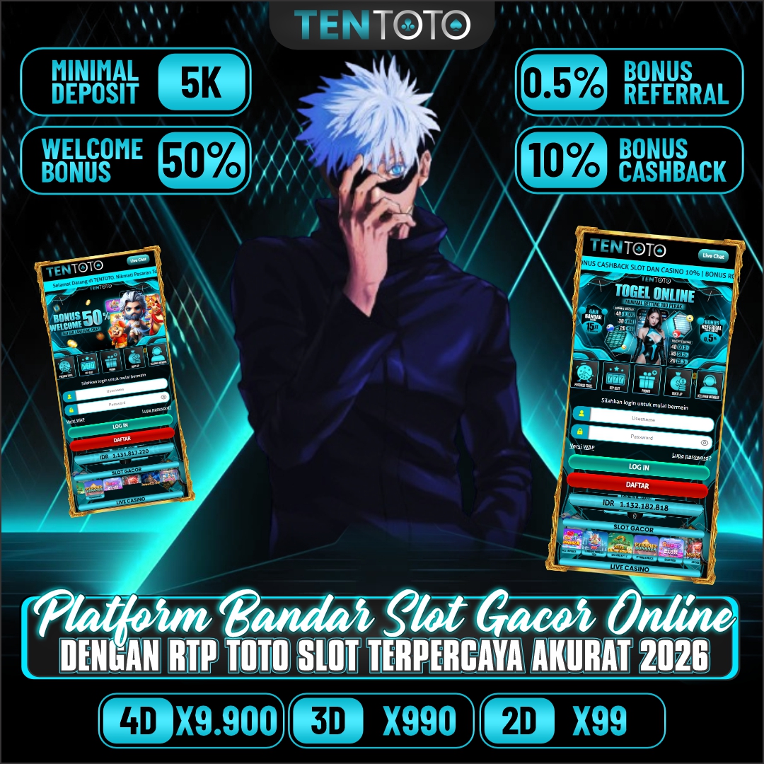 TENTOTO - Platform Bandar Slot Gacor Online Dengan RTP Toto Slot Terpercaya Akurat 2026