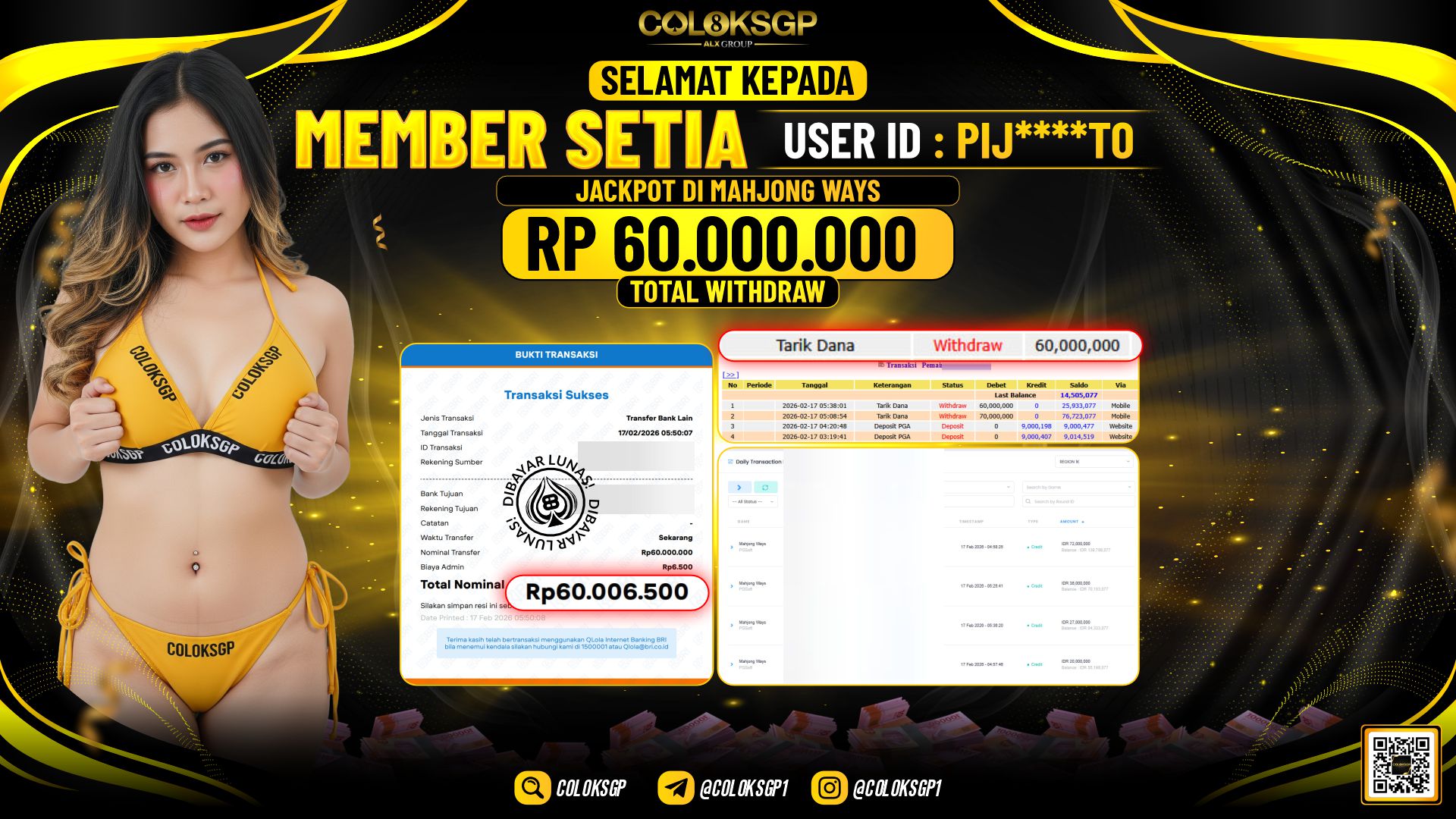COLOKSGP DI MAHJONG WAYS