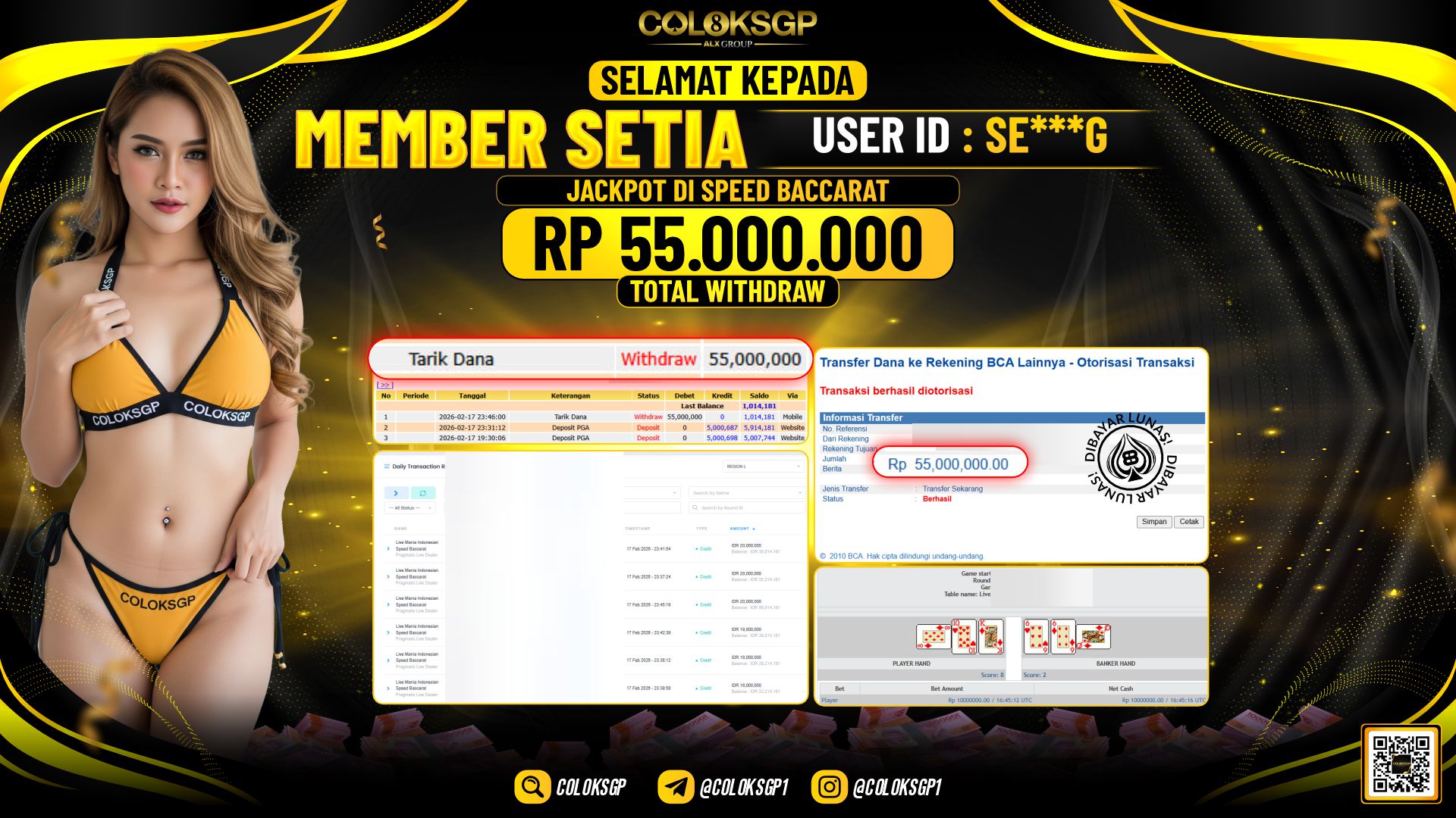 COLOKSGP DI SPEED BACCARAT