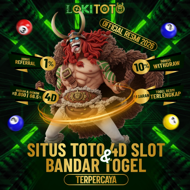LOKITOTO ✈️ Official Resmi Situs Toto 4D Slot & Bandar Togel Terpercaya Paling Hoki Saat ini 2026