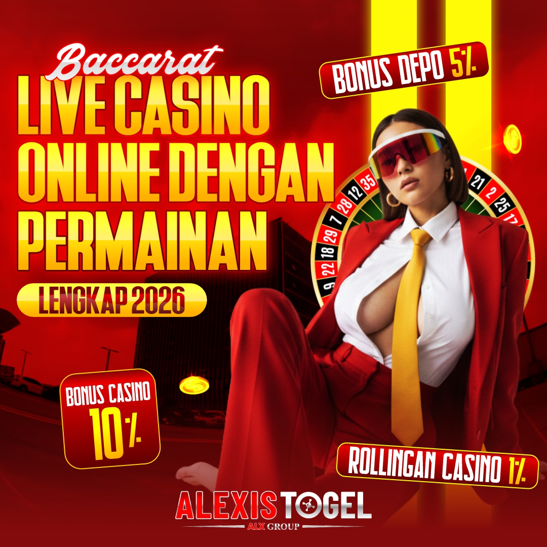 Baccarat ✈️ Live Casino Online Dari ALEXISTOGEL Dengan Permainan Lengkap 2026