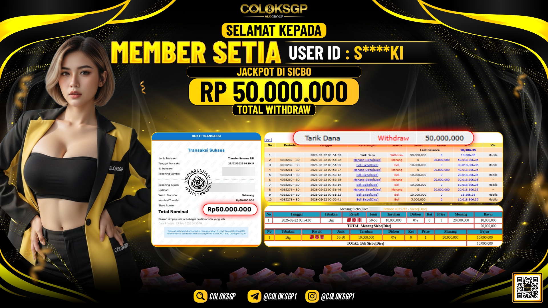 COLOKSGP DI SICBO