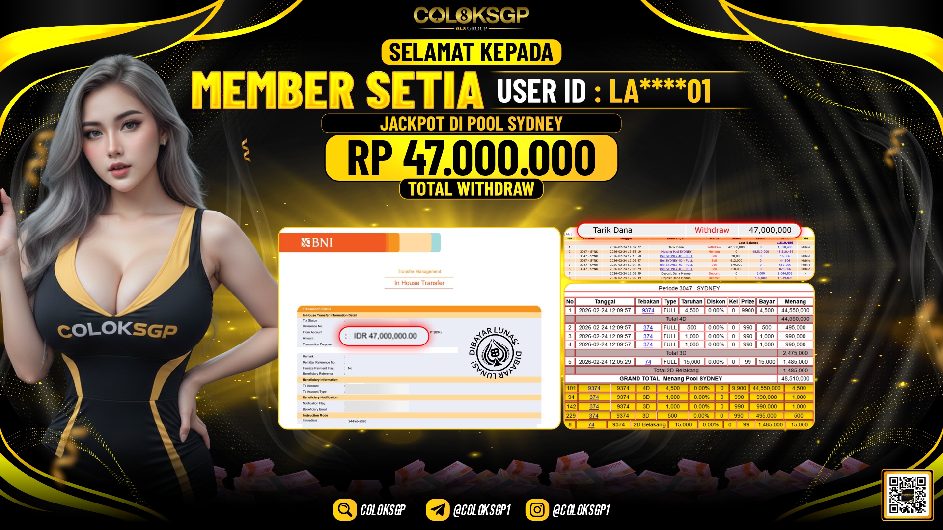 COLOKSGP JACKPOT DI POOL SYDNEY