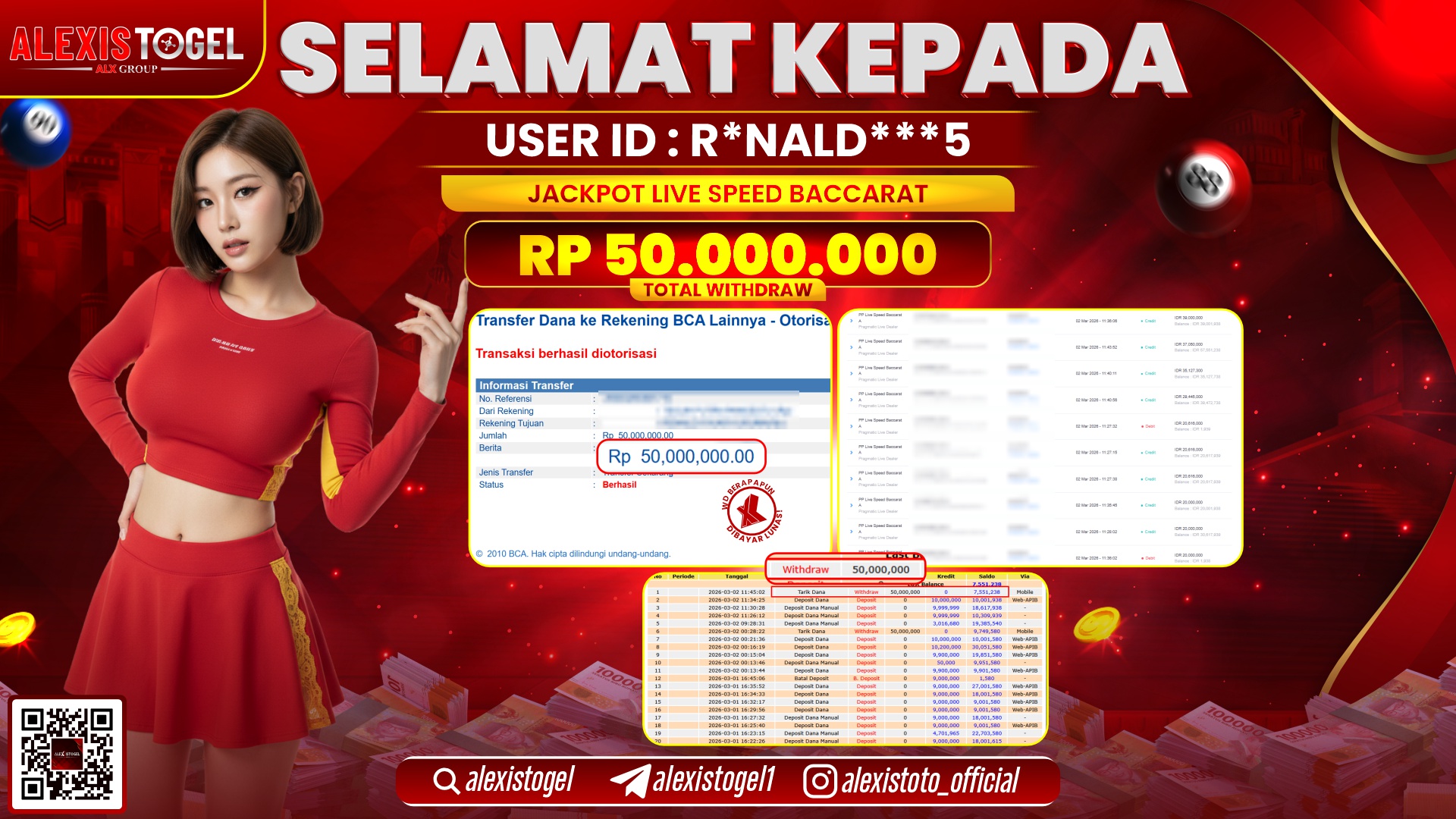 ALEXISTOGEL di SLOT MAHJONG WAYS 2 RP.80.000.000,- LUNAS 