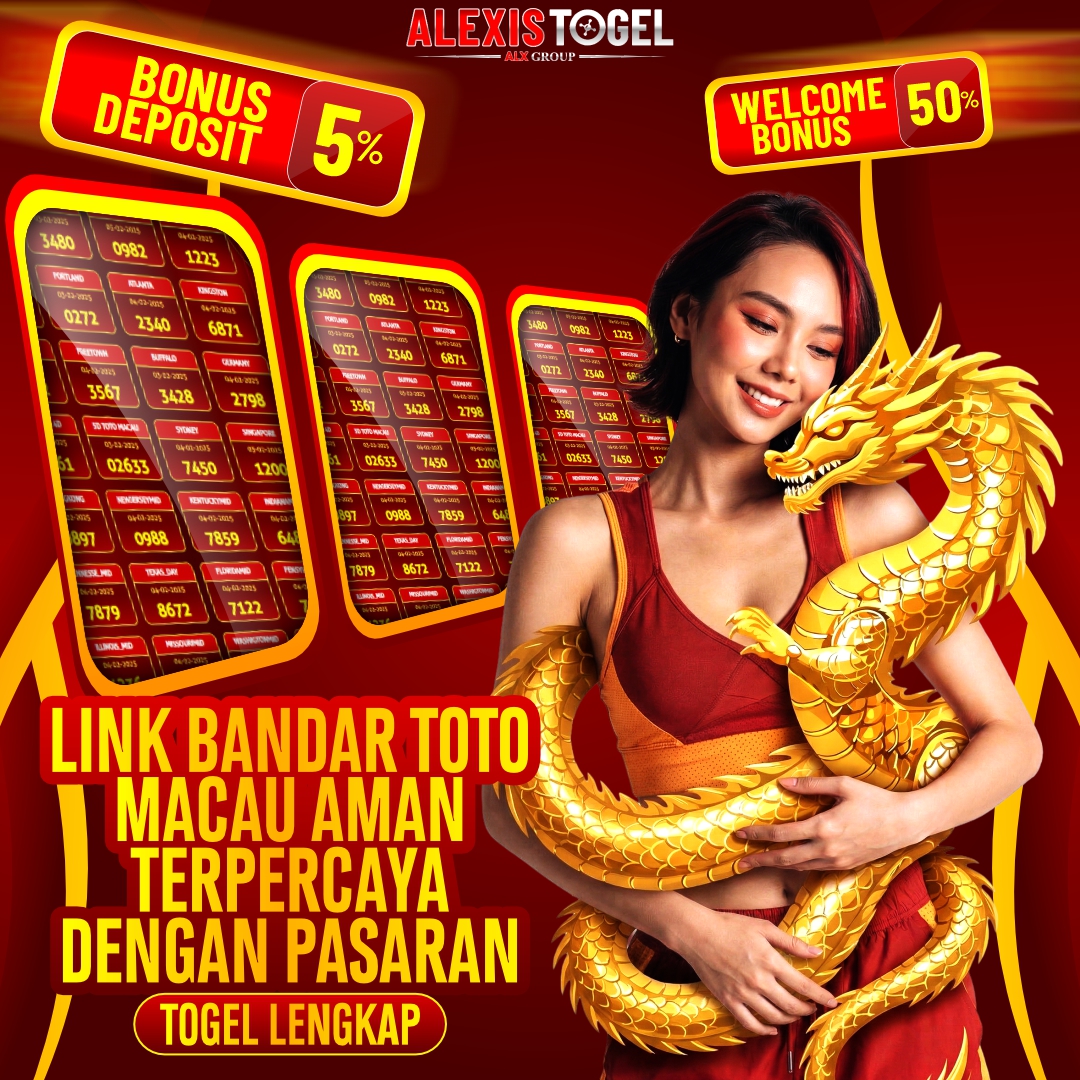 ALEXISTOGEL ✈️ Link Bandar Toto Macau Aman Terpercaya Dengan Pasaran Togel Lengkap