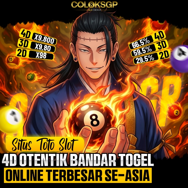 BANZAI! COLOKSGP Situs Toto Slot 4D Otentik Bandar Togel Online Terbesar Se-Asia