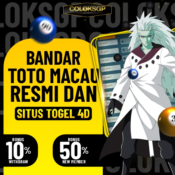 KOK BISA? COLOKSGP Jadi Bandar Toto Macau Resmi dan Situs Togel 4D Online Terpercaya