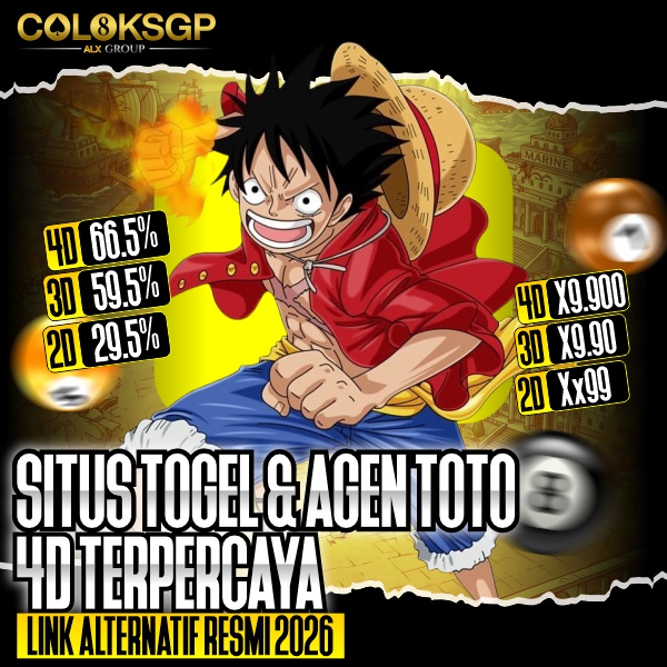 COLOKSGP 🥇 Situs Togel Resmi dan Agen Toto 4D Terpercaya 2026