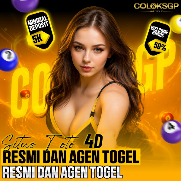 COLOKSGP 🔱 Situs Toto 4D Resmi dan Agen Togel Online Paling Legit, Literally Gacor!