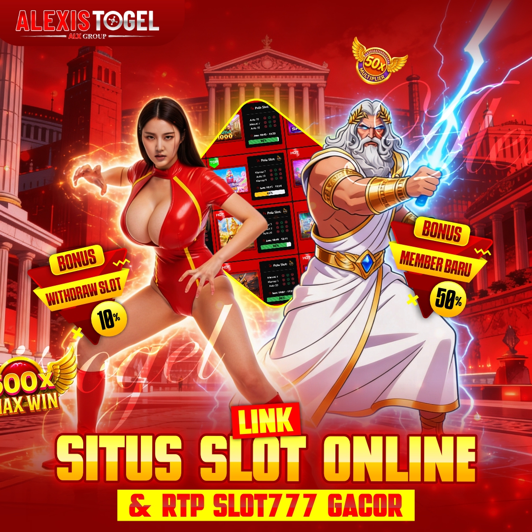 ALEXISTOGEL 🌹 Rekomendasi Link RTP Slot77 Gacor Resmi by Situs Slot Online Terpercaya