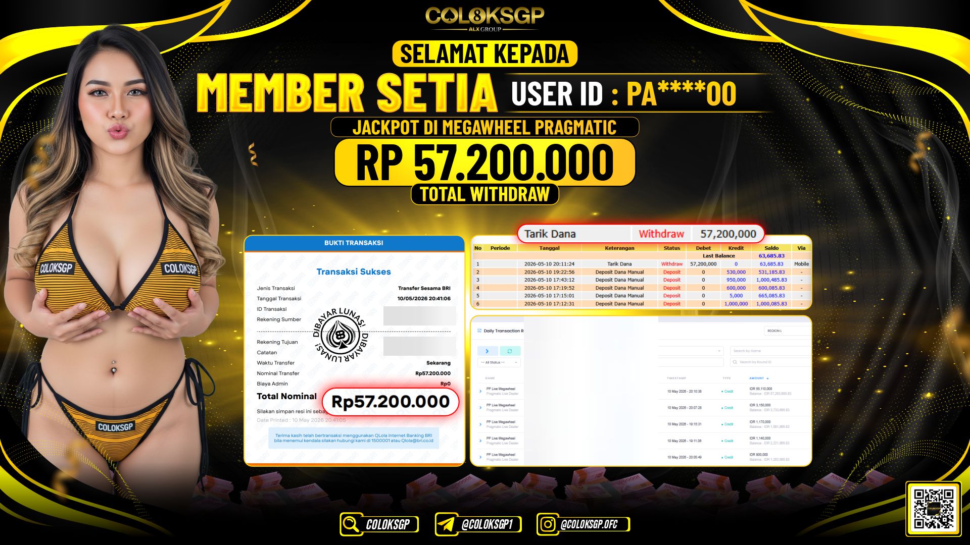 COLOKSGP JACKPOT PRAGMATIC LIVE DEALER-MEGAWHEEL PRAGMATIC