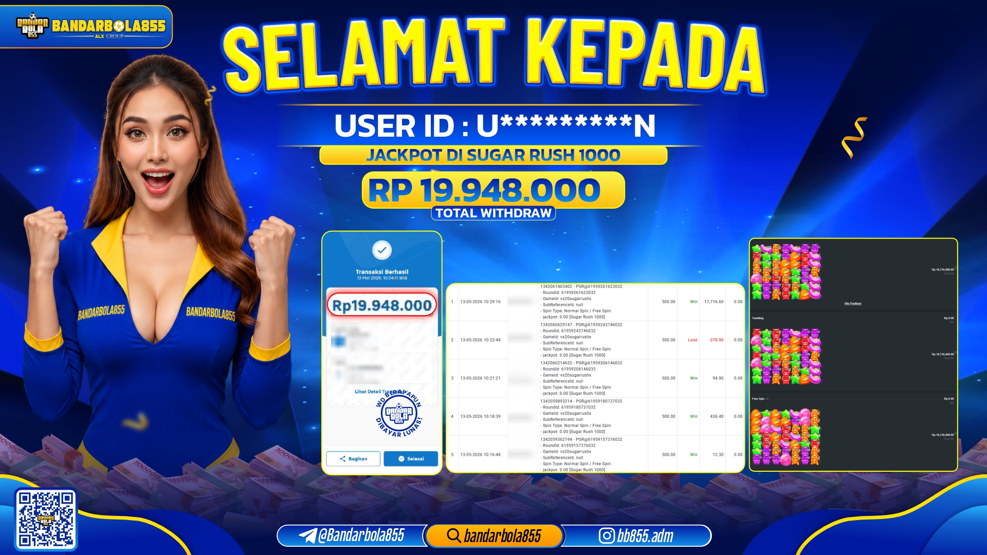 🎖-jackpot-bandarbola855-di-sugar-rush-1000-rp19948000🎖-12-18-22-2026-05-13