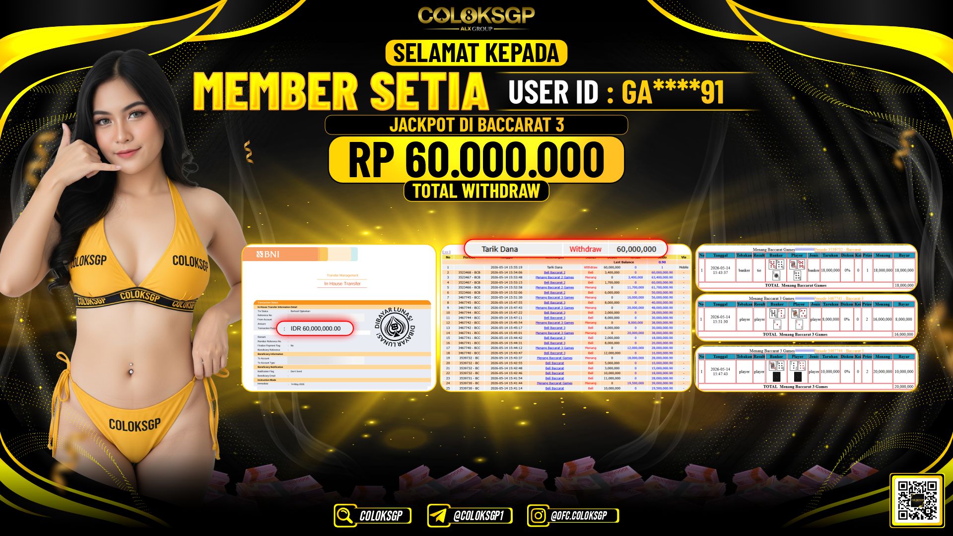 COLOKSGP JACKPOT IDNLIVE-BACCARAT 3
