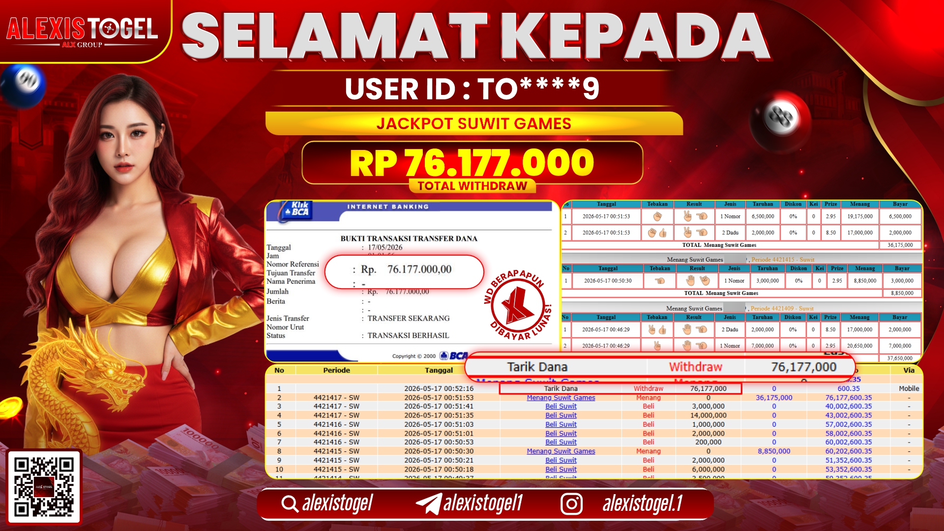 ALEXISTOGEL JACKPOT DI STARLIGHT PRINCESS SUPER RP.76.177.000,- LUNAS