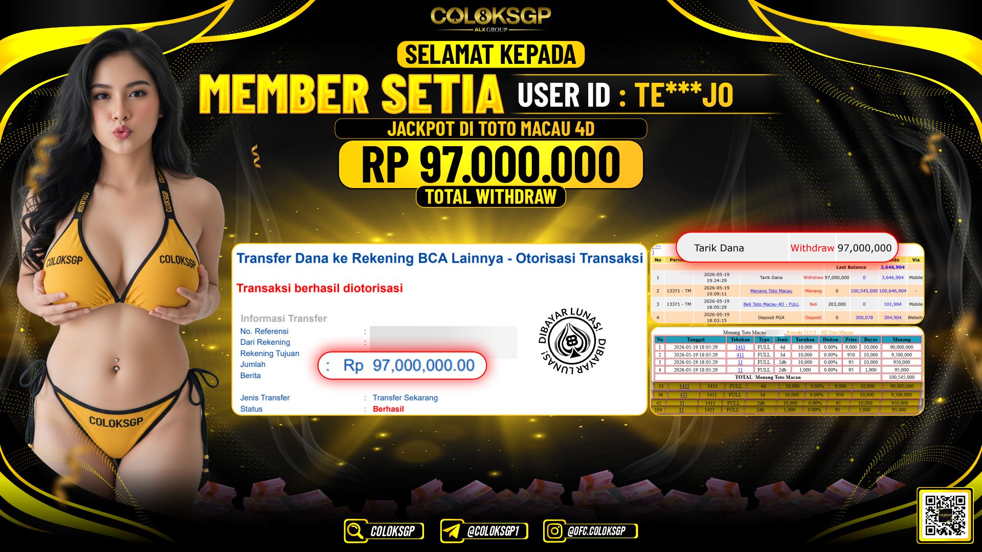 COLOKSGP JACKPOT POOLS-TOTO MACAU 4D