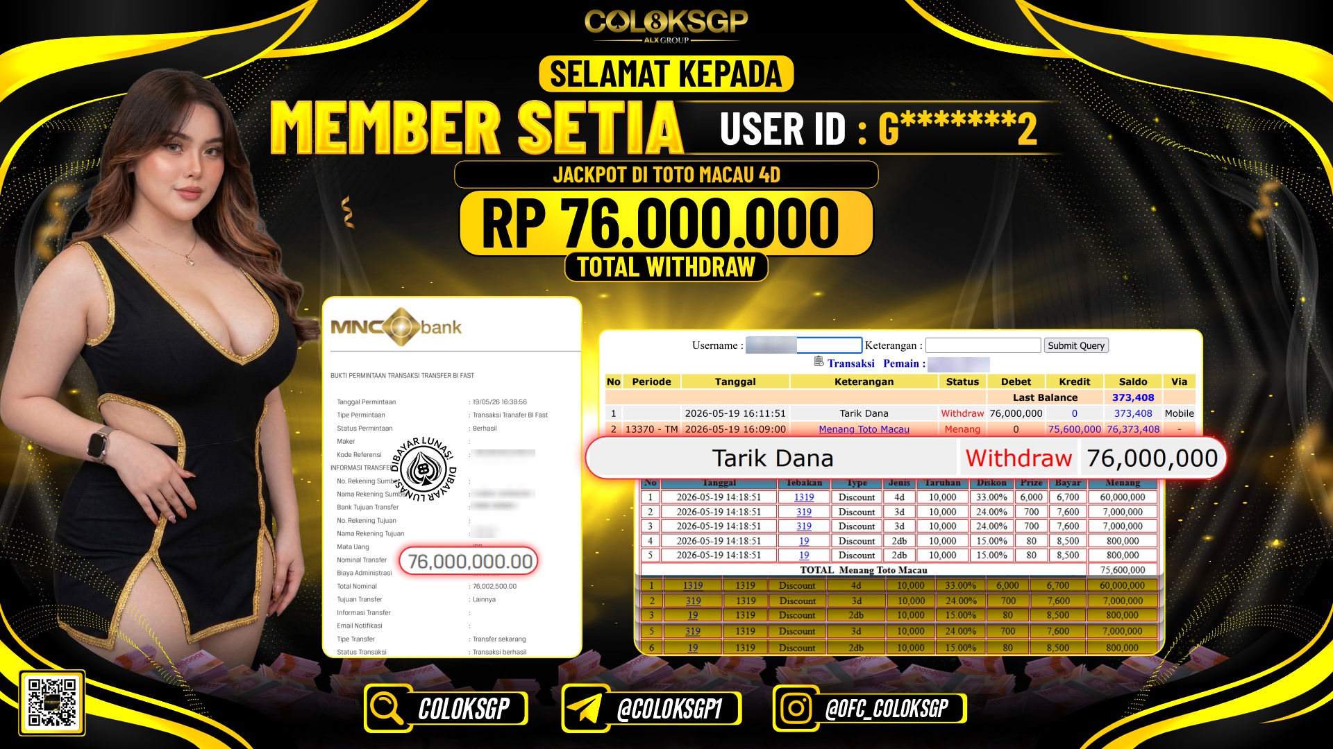 COLOKSGP JACKPOT POOLS-TOTO MACAU 4D