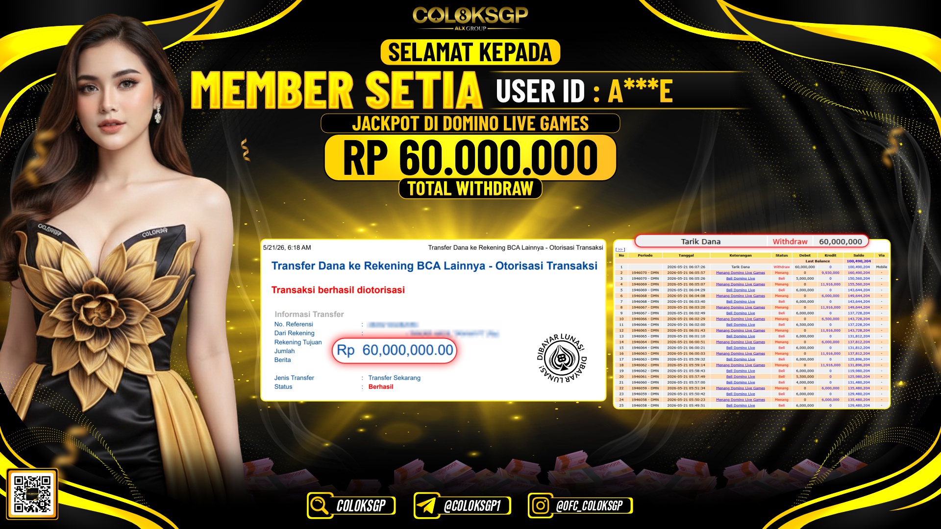 COLOKSGP JACKPOT IDNLIVE-DOMINO LIVE GAMES